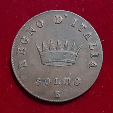 NAPOLEONE I  1 SOLDO 1808 BO