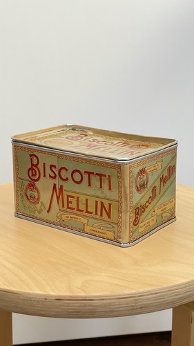 Mellin biscotti scatola latta - mellin,