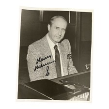 Henry Mancini 8x10 Hand Signed