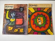 Vintage Poland Illustrated Magazine Sep 1971 & Nov 1961 - Lot of 2 Issues