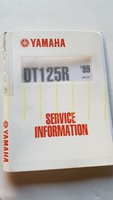 Yamaha DT 125 R 1999 Service Information manuale officina originale inglese