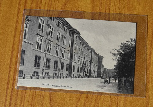 Cartolina torino caserma - cartolina,