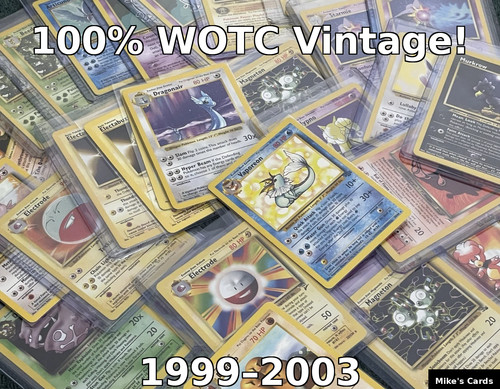 Vecchie carte pokemon - vecchie, lotto