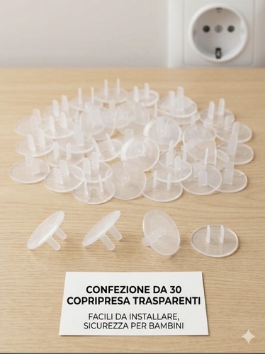 Set copripresa sicurezza - 30,