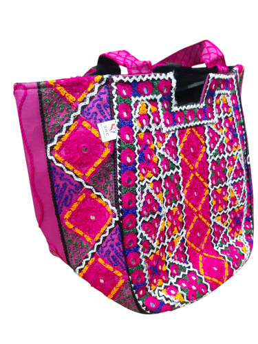 Borsa tote ricamata - tote, |