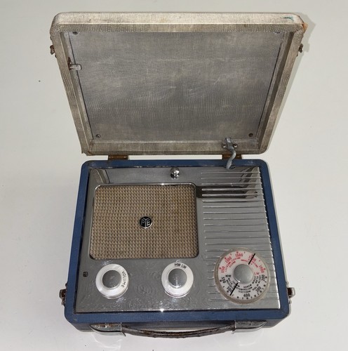 Vintage valve radio pye p114bq - radio,