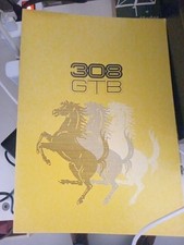 308 GTB Depliant Brochure Ferrari N. 120/76 1976 A1
