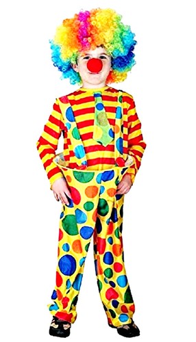 Costume pagliaccio carnevale - costume,