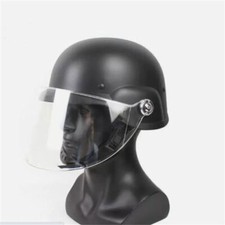 Casco antisommossa tattico M88 + gioco protettivo trasparente maschera CS allenamento casco ABS
