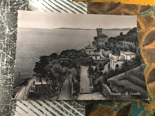 Cartolina bianco nero - cartolina,