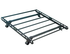 KIT CESTELLO PORTABAGAGLI ACCIAIO 7 BARRE FIAT PANDA CRYSTAL ROOF 2012 104x110cm