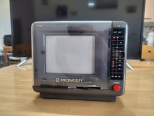 Mini TV Vintage Pioneer NSG 14cm Color Television