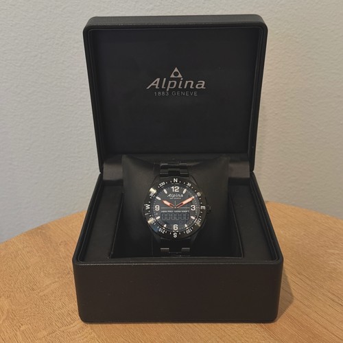 Orologio alpina alpinerx nero - orologio,