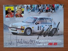 Carte postale 205 GTI RALLYE
