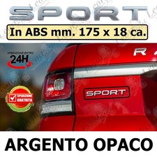 Logo Scritta Posteriore Sport