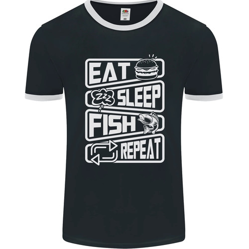 Eat sleep pesce divertente - pesce,
