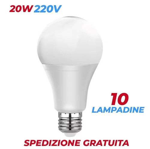 Lampadine lampada 20w sfera - 10,