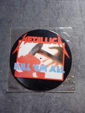 33 Giri Metallica - Kill`Em All - Vinile 1983 Picture Disk - Raro