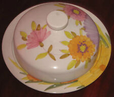 Ceramiche Siciliane " BISCOTTIERA o TORTIERA " Dipinta  A Mano