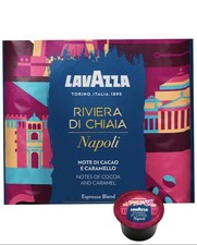 100 CIALDE CAPSULE CAFFE LAVAZZA BLUE IN BLACK BIDOSE NAPOLI