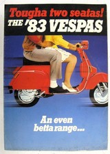 Brochure vendita scooter vespa - brochure,