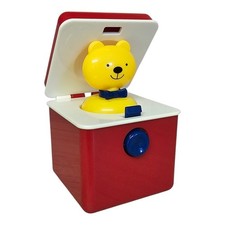 VINTAGE AMBI TOYS RED JACK IN