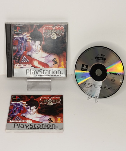 Tekken ps1 platinum - platinum, sony