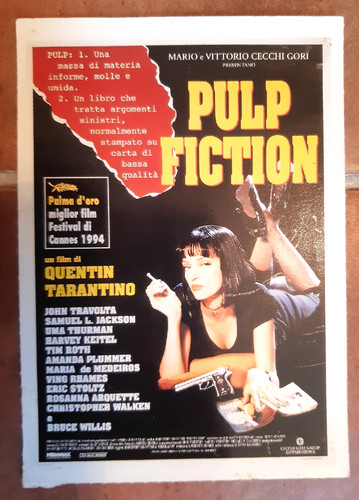 Pulp fiction tarantino - pulp, /