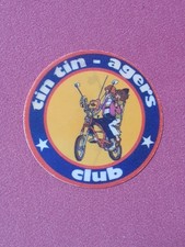 Vintage adesivo sticker tin - adesivo,
