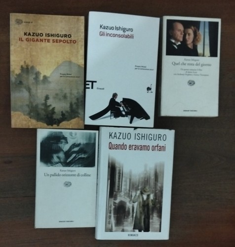 Lotto libri kazuo ishiguro - kazuo,