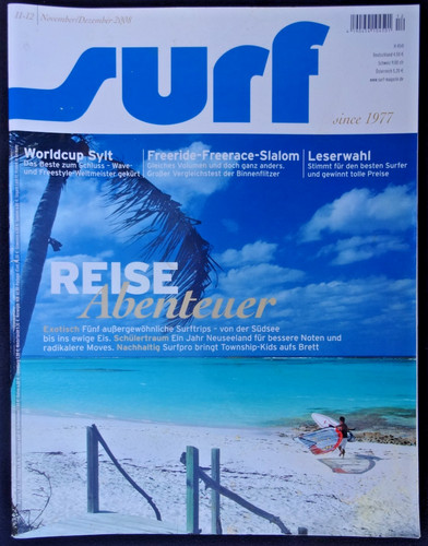 Rivista surf f2 rx 120 - rivista, 11/08,