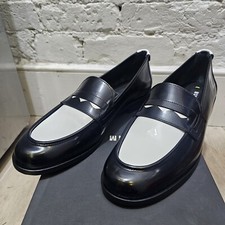 MSGM Mocassino Nero Bianco 45