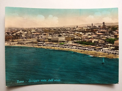 Fano spiaggia vista - fano,
