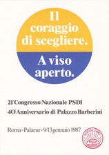 * POLITICA - PSDI Partito