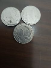 Micro moneta da 50 Lire Italiana del 1996 , 1997 , 1999 