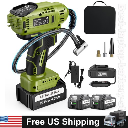 Cordless tire inflator air - cordless,