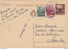 INTERO POSTALE - LIRE. 1.20