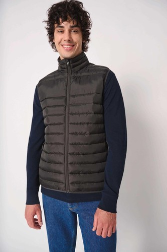 Herren gesteppter bodywarmer - gesteppter,
