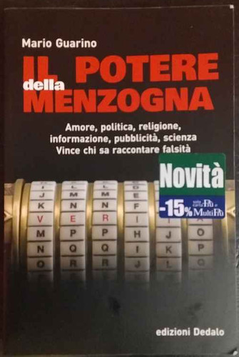 Potere della menzogna - potere,
