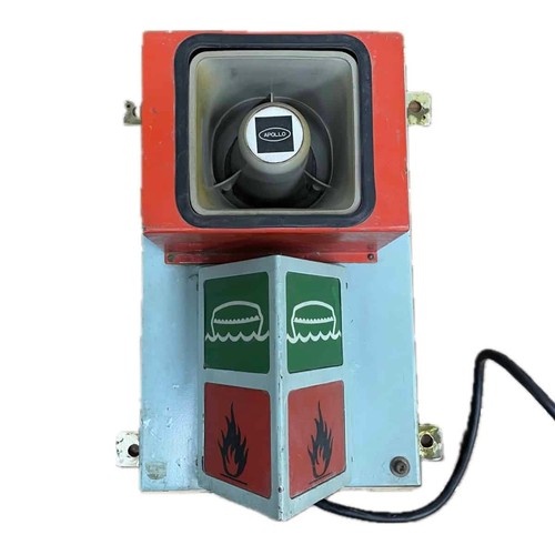 Allarme antincendio vintage - ,