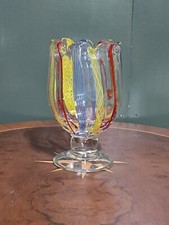 VASO VETRO DI MURANO EPOCA 900