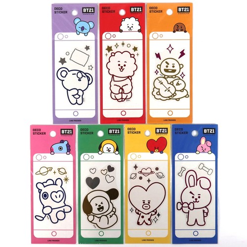 Adesivo bts bt21 - bt21, mobile