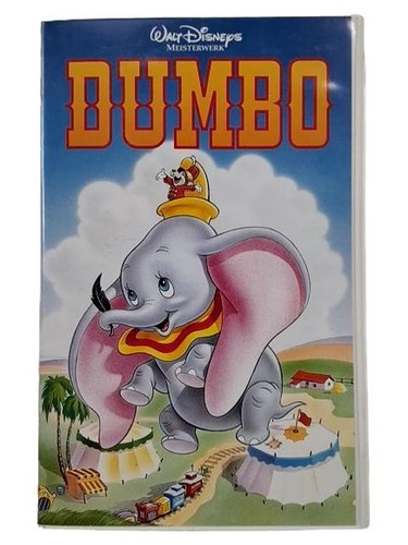 Disney dumbo vhs classico film - vhs,