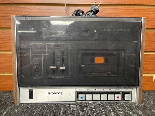 Sony stereo cassette corder - sony,