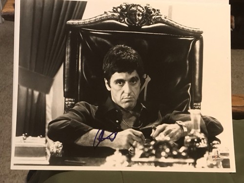 Scarface pacino firmato - scarface,