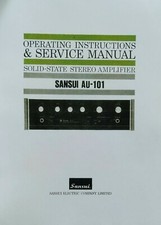 Sansui 101 amplificatore - au-101,