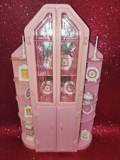 Cristalliera Barbie Sweet Roses 3 Pieces Unit Mattel 1987 Vintage Pink Wall