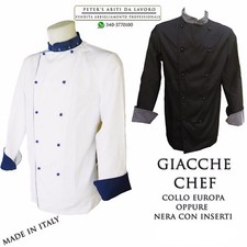 GIACCA DA CUOCO CHEF CUCINA