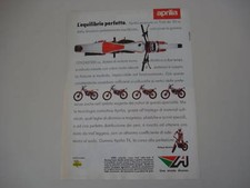advertising Pubblicità 1985 APRILIA TRIAL 50/125/240