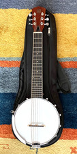 VANGOA Chitarra Banjitar/Banjo da viaggio 6 corde